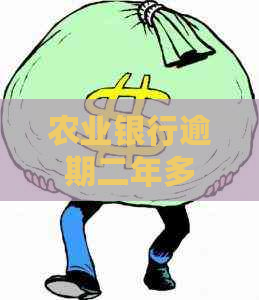 农业银行逾期二年多