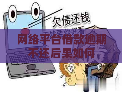 网络平台借款逾期不还后果如何