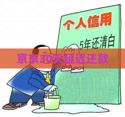 京东30天延迟还款