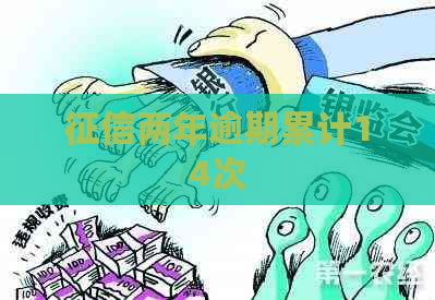 两年逾期累计14次