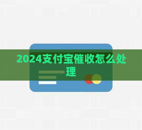 2024支付宝怎么处理