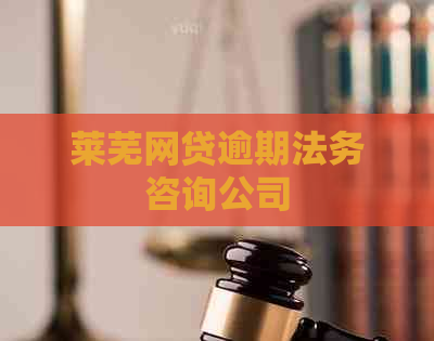 莱芜网贷逾期法务咨询公司
