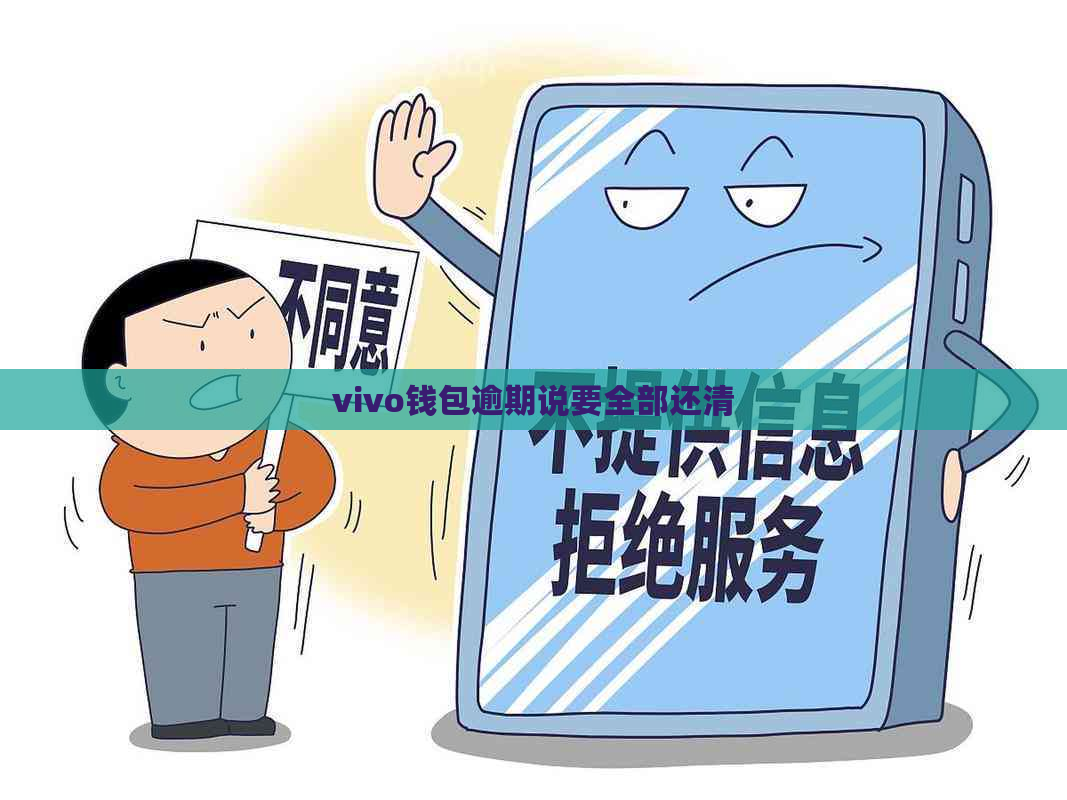 vivo钱包逾期说要全部还清
