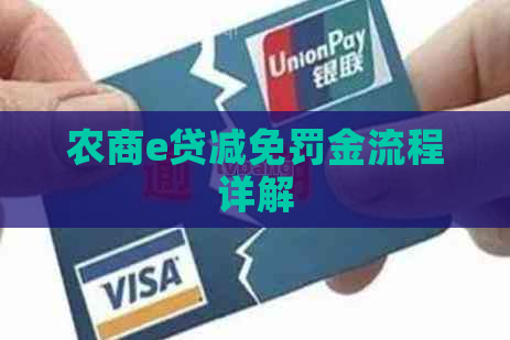 农商e贷减免罚金流程详解