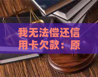 我无法偿还信用卡欠款：原因、解决方法和预防措