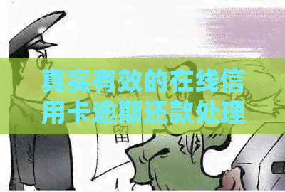 真实有效的在线信用卡逾期还款处理方案推荐