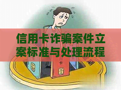 信用卡诈骗案件立案标准与处理流程详解