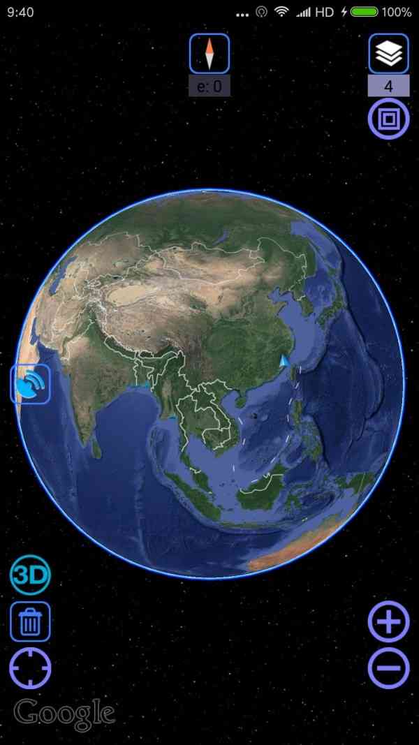 官方最新四维彩超生成软件：免费地球地图版