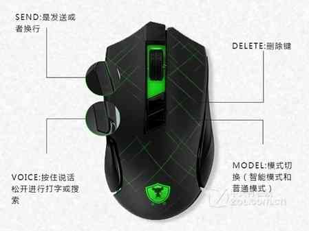 ai智能语音鼠标说明书：V11使用与安装教程