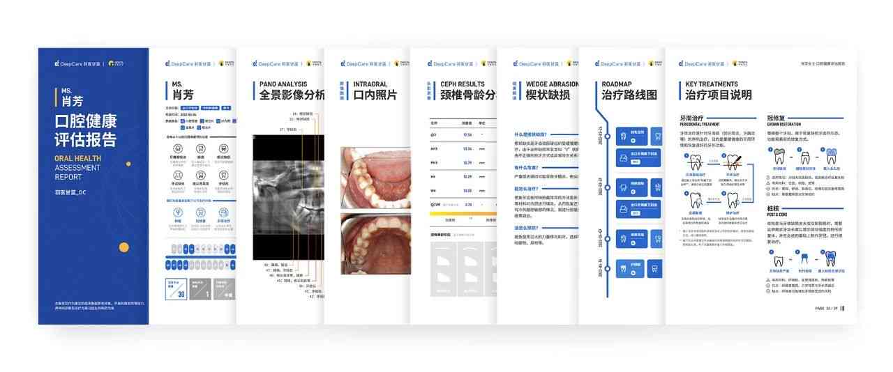 ai智能口腔评估报告模板：与撰写指南