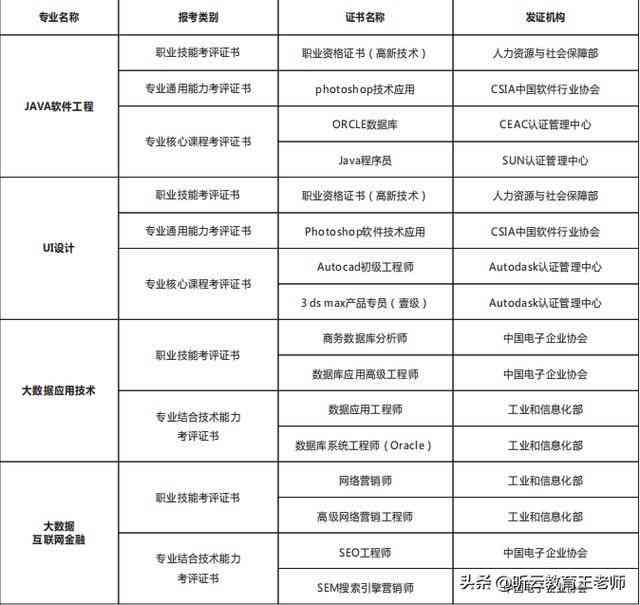 ai专业证书：如何考取AI工程师、AI软件与AI设计师资格认证