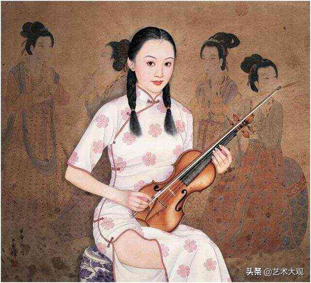 东方绘画艺术中美女形象的演变与鉴指南