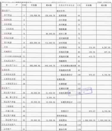 ai生成表格类的财务报告