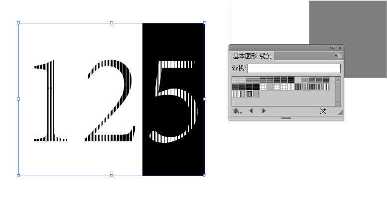 ai字体加粗数字文案怎么做