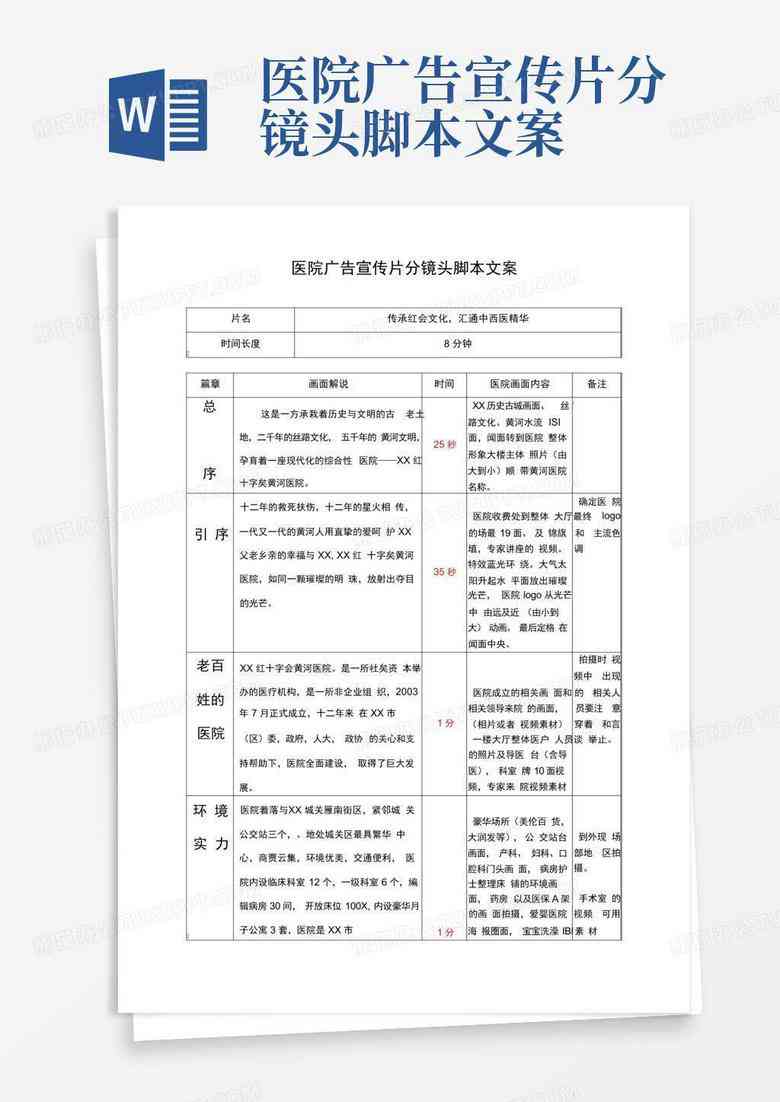 企业传脚本文案：精选传片脚本范文案例