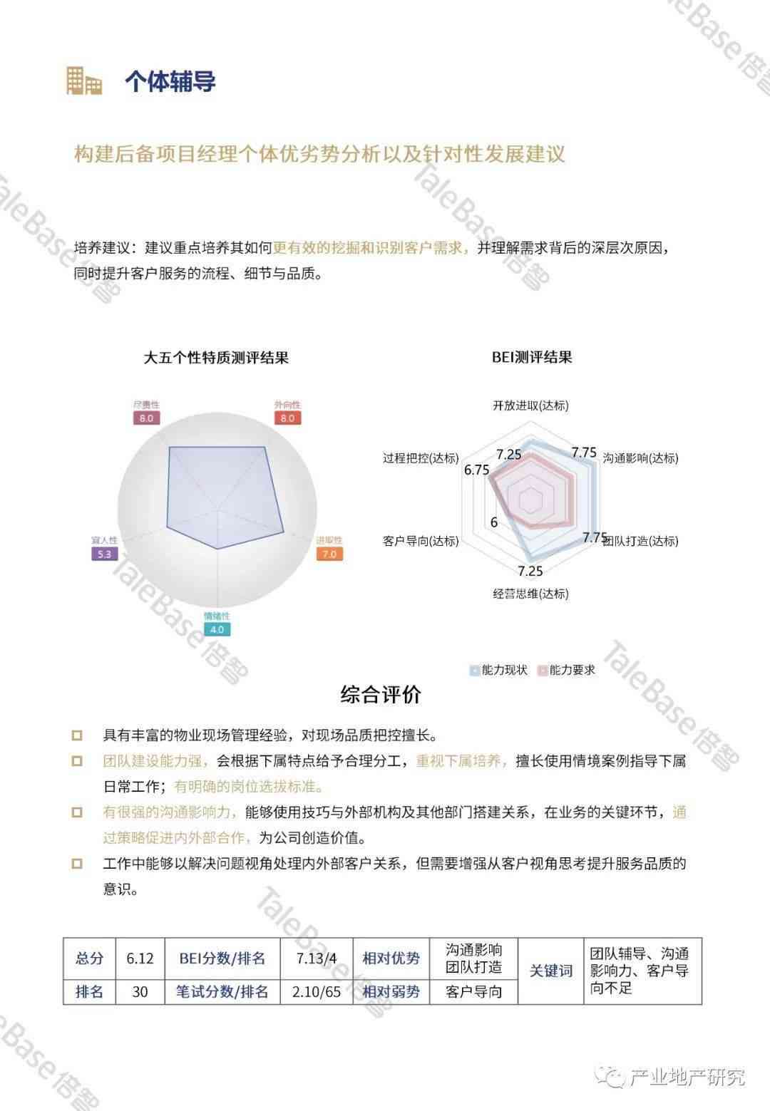 吉利ai面试实景分析报告