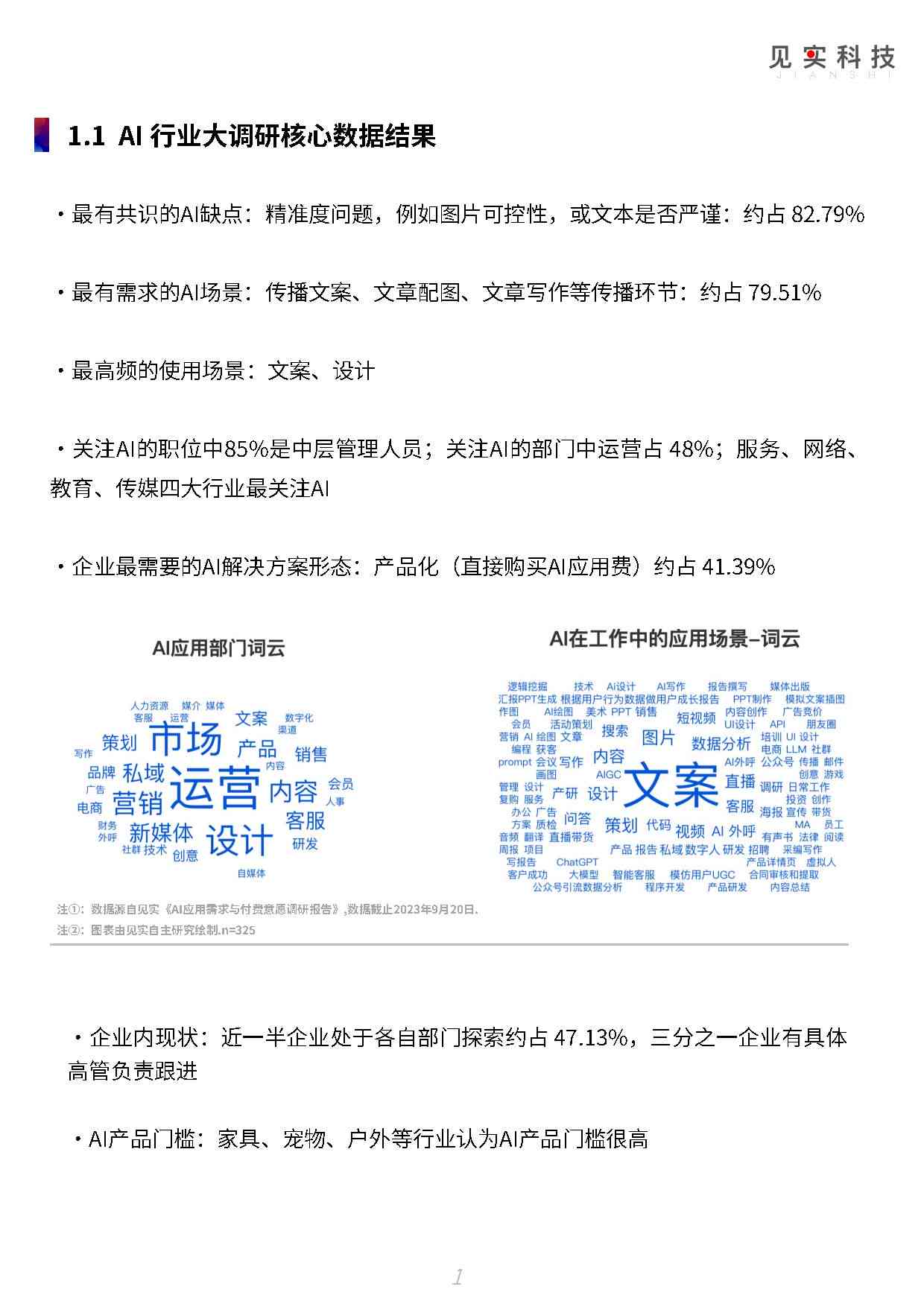 ai写调查报告的软件