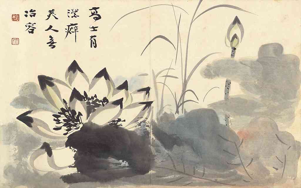 国画艺术之美：荷花绘画作品深度介绍与鉴