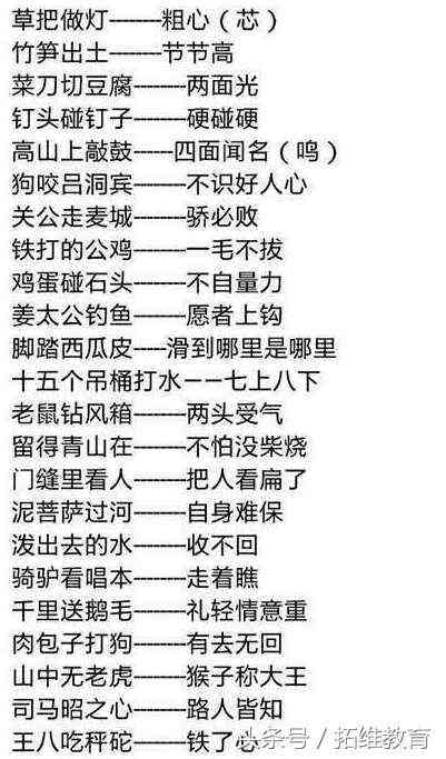 最近流行的歇后语文案AI：火遍网络的最新歇后语流行语大     