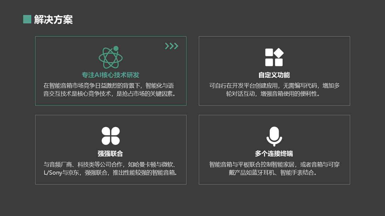 ai智能音响介绍文案
