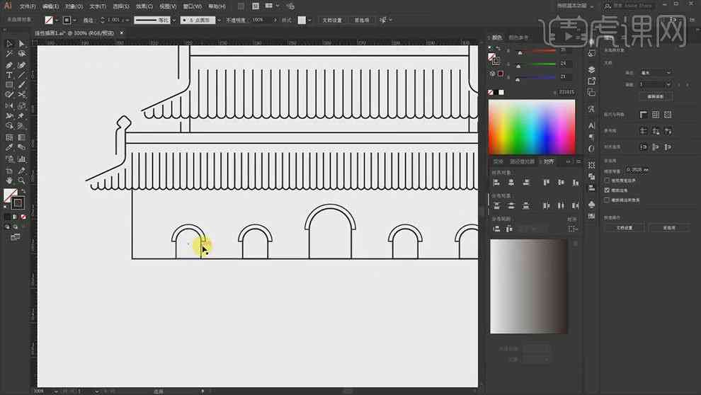 AI如何创作结合古建元素的中式建筑设计及插画指南