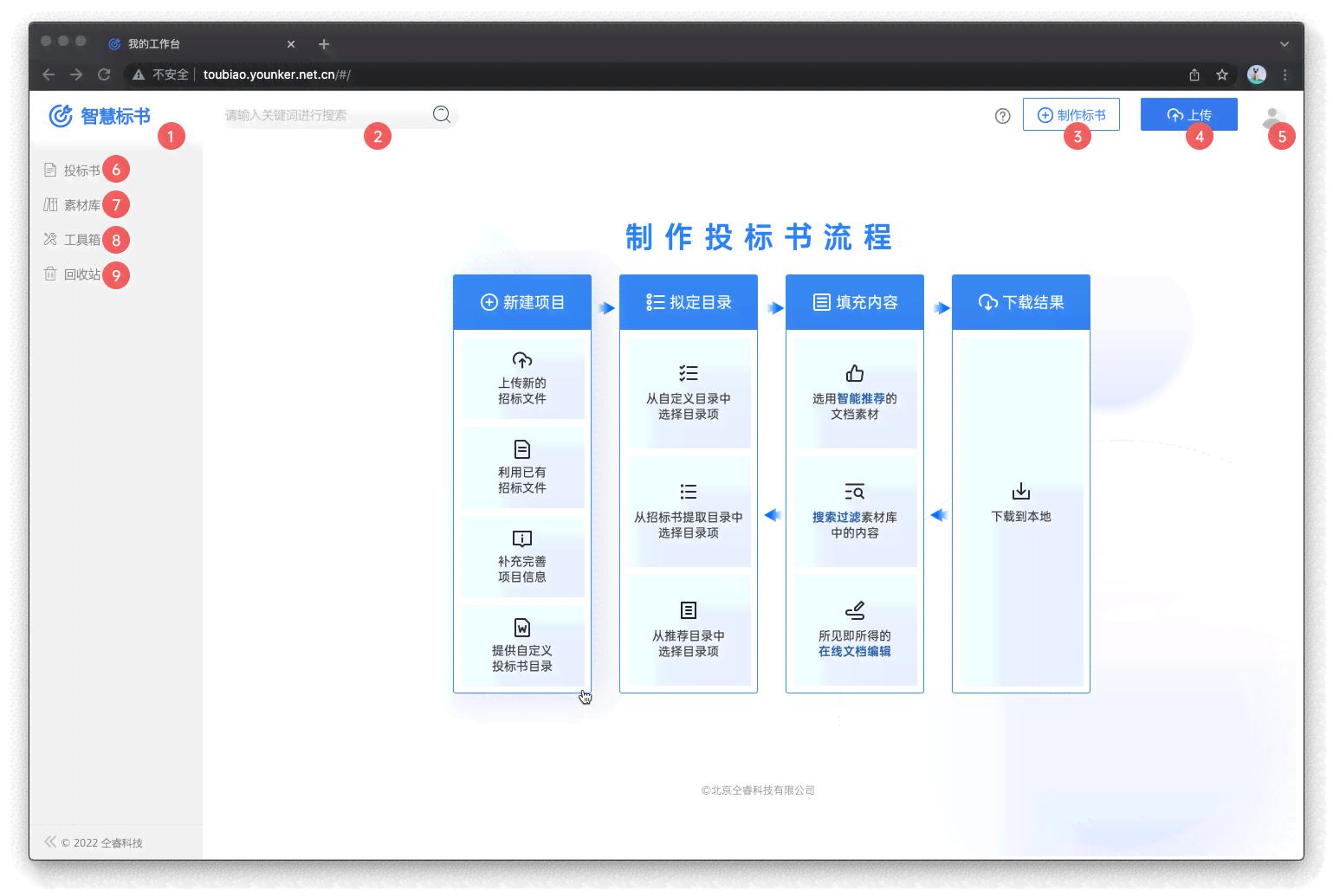 智能投标书制作与管理系统软件