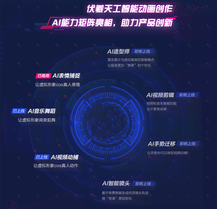 'AI赋能高效智能动画创作平台'