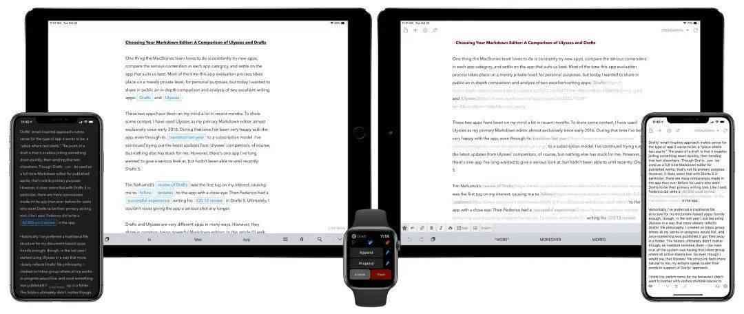 Iphone写作推荐：适用于苹果设备的写作软件精选