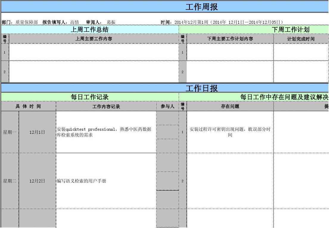 高效工作报告免费模板与使用指南