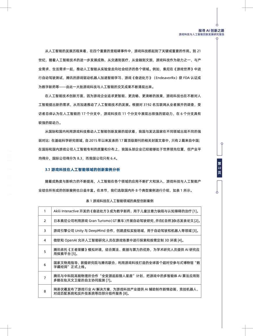 ai创新报告