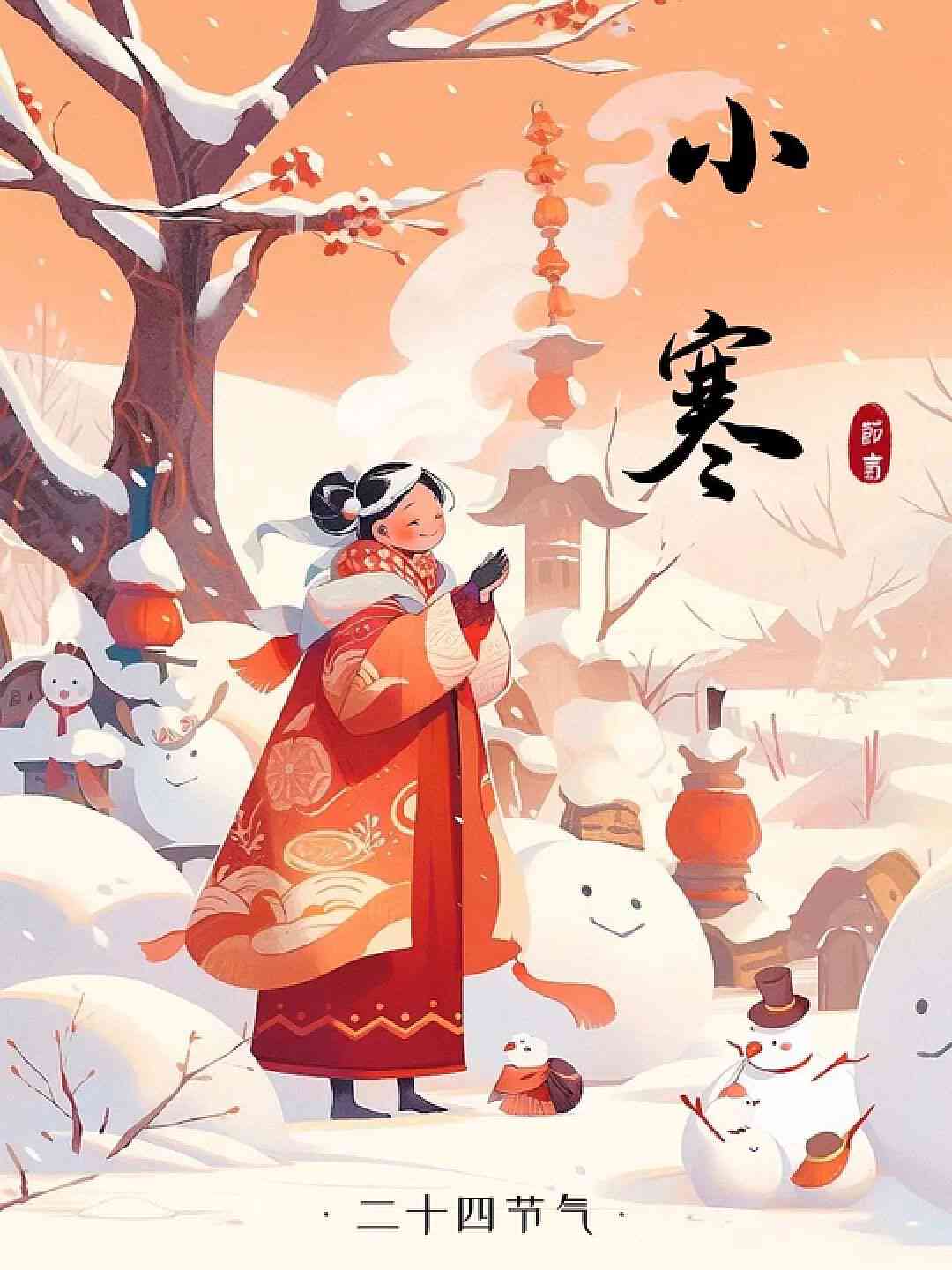 二十四节气雪AI创作：探秘中国传统节气之美与科技创新的交融