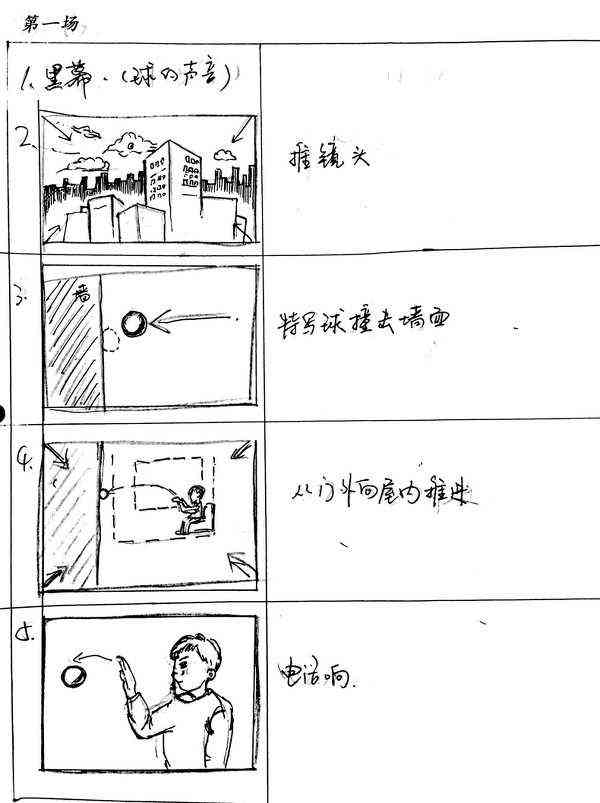 简单分镜头绘画脚本：从写作到画画范例70 完整模板教程