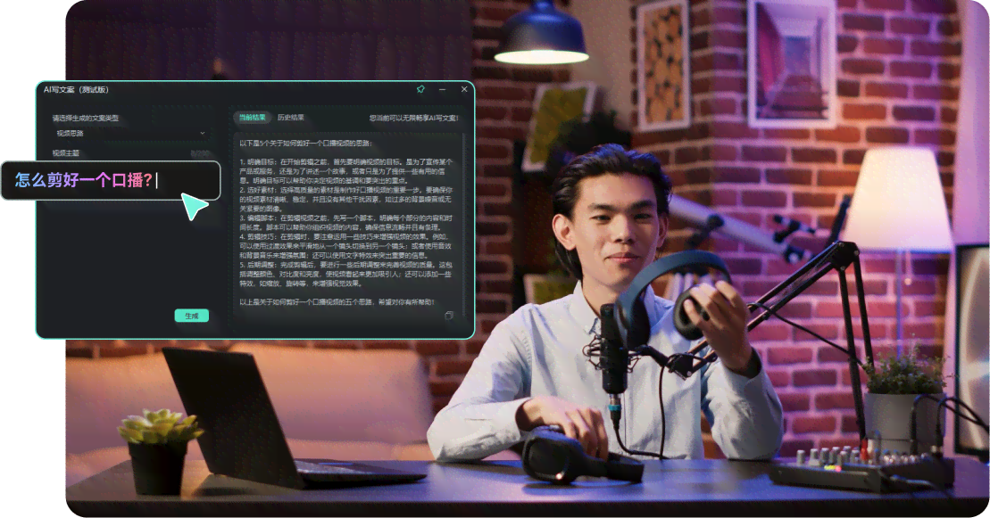 ai写的专业口播文案是什么