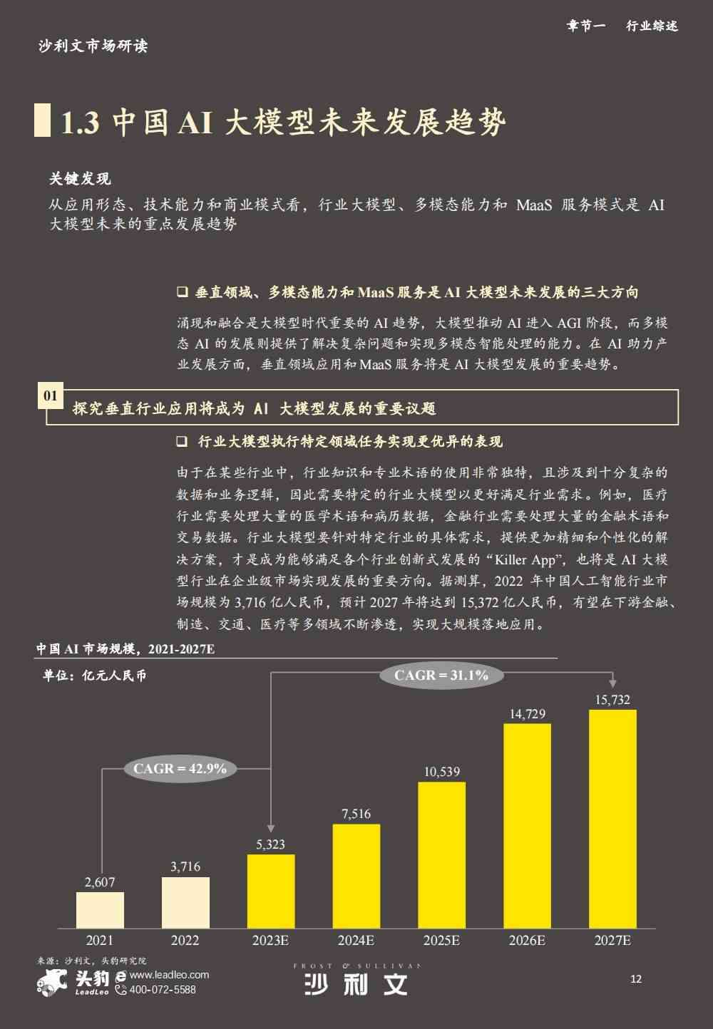 关于ai的研究报告