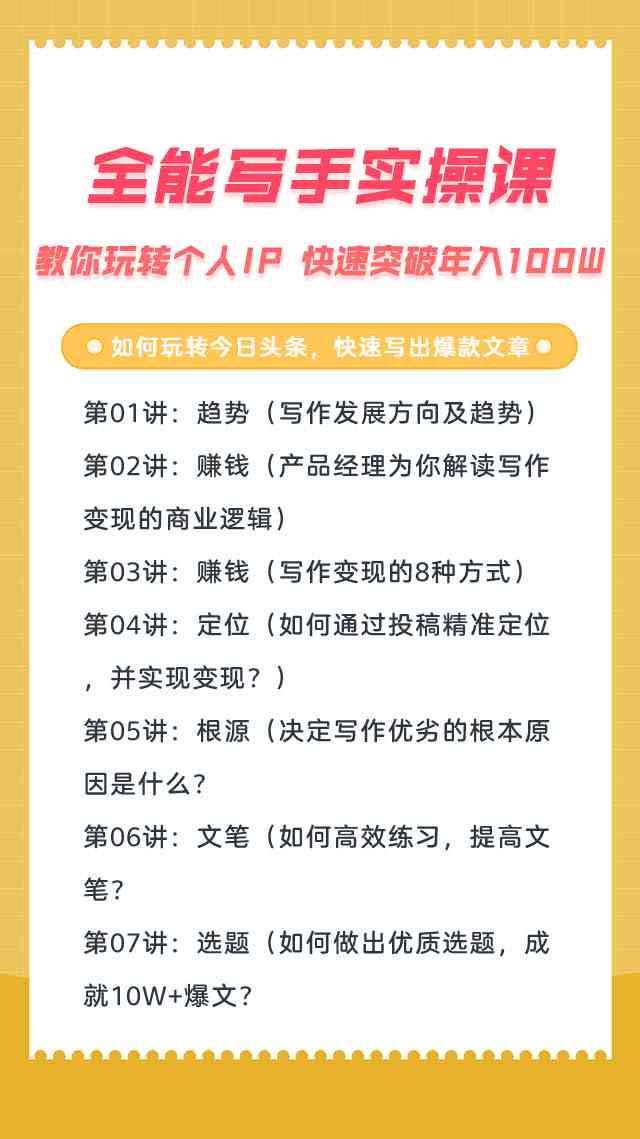 掌握头条文章写作秘诀：全方位攻略，教你写出高推荐、高点击的爆款文章！