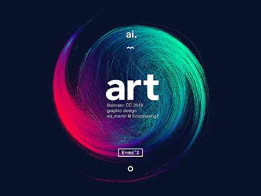 ai设计作品集：创意智能科技艺术展现