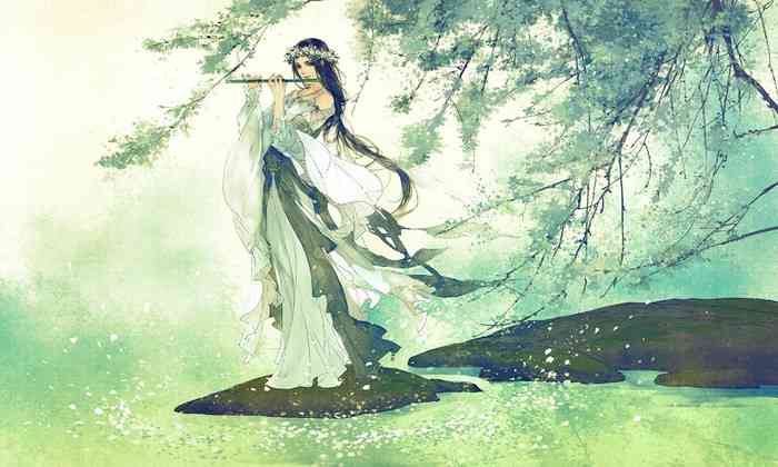 关于画画的古风句子：简短、短句、唯美及描写诗句汇编
