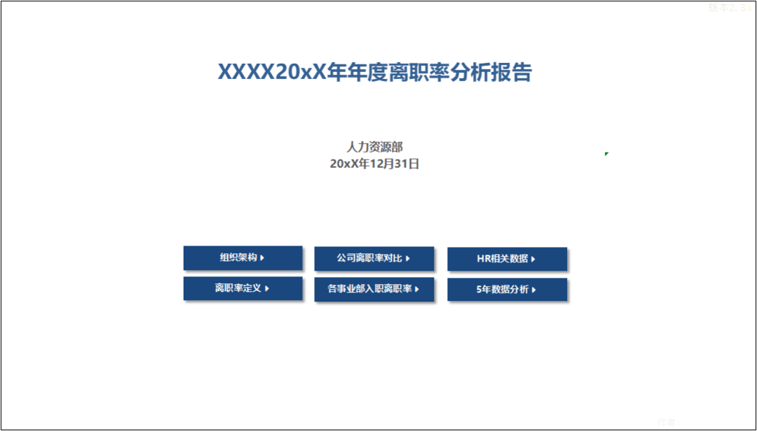 智能离职报告一键生成工具