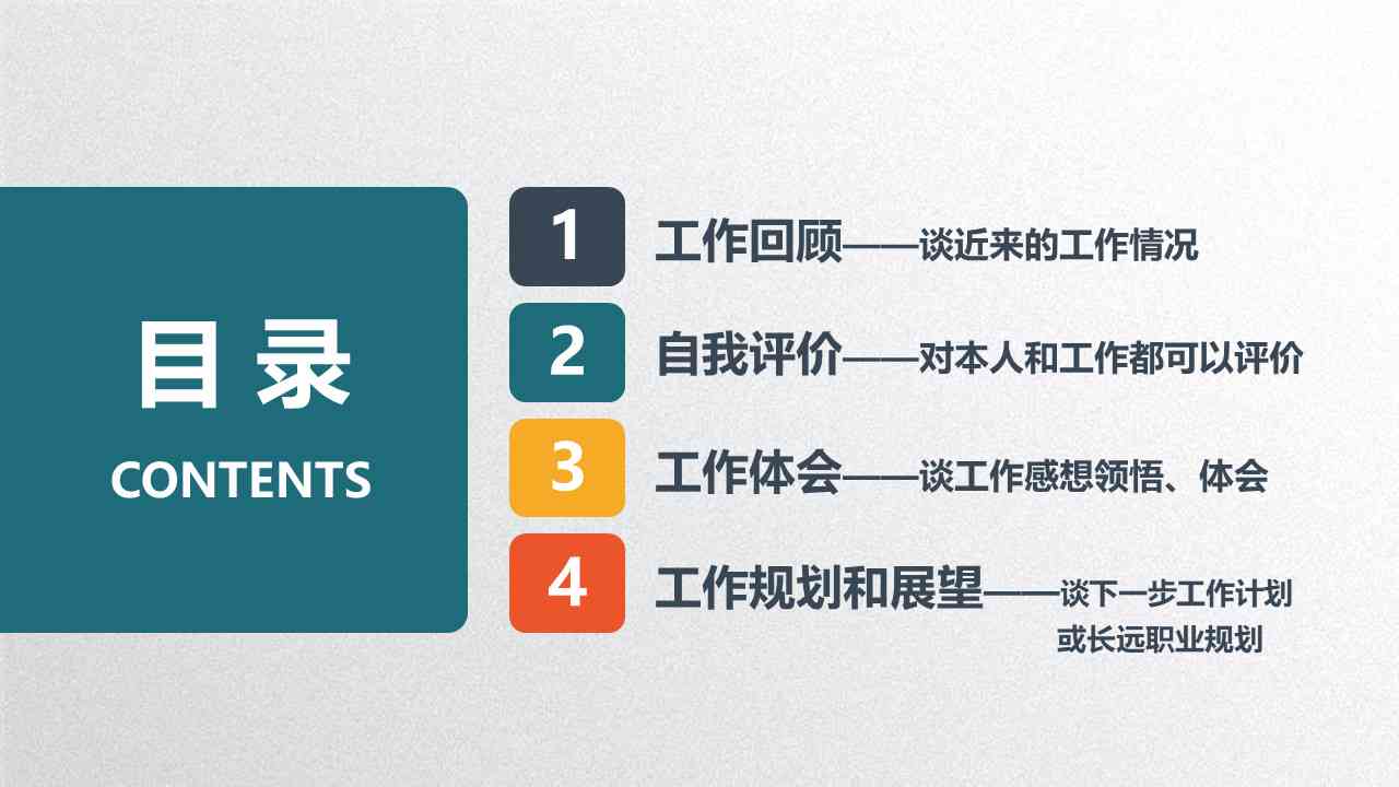 职场晋升：打造高效PPT述职报告展示