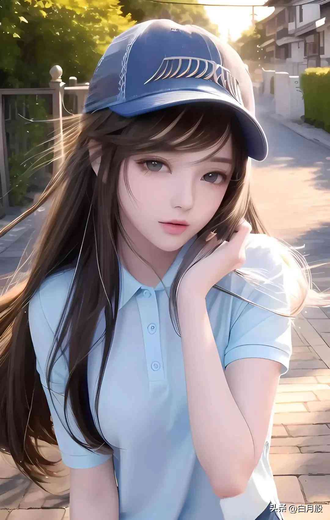 ai少女绘画文案怎么写