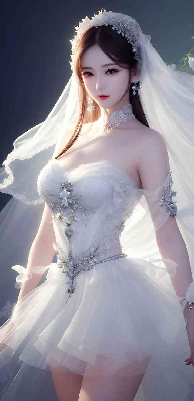 婚纱ai特效搞笑文案