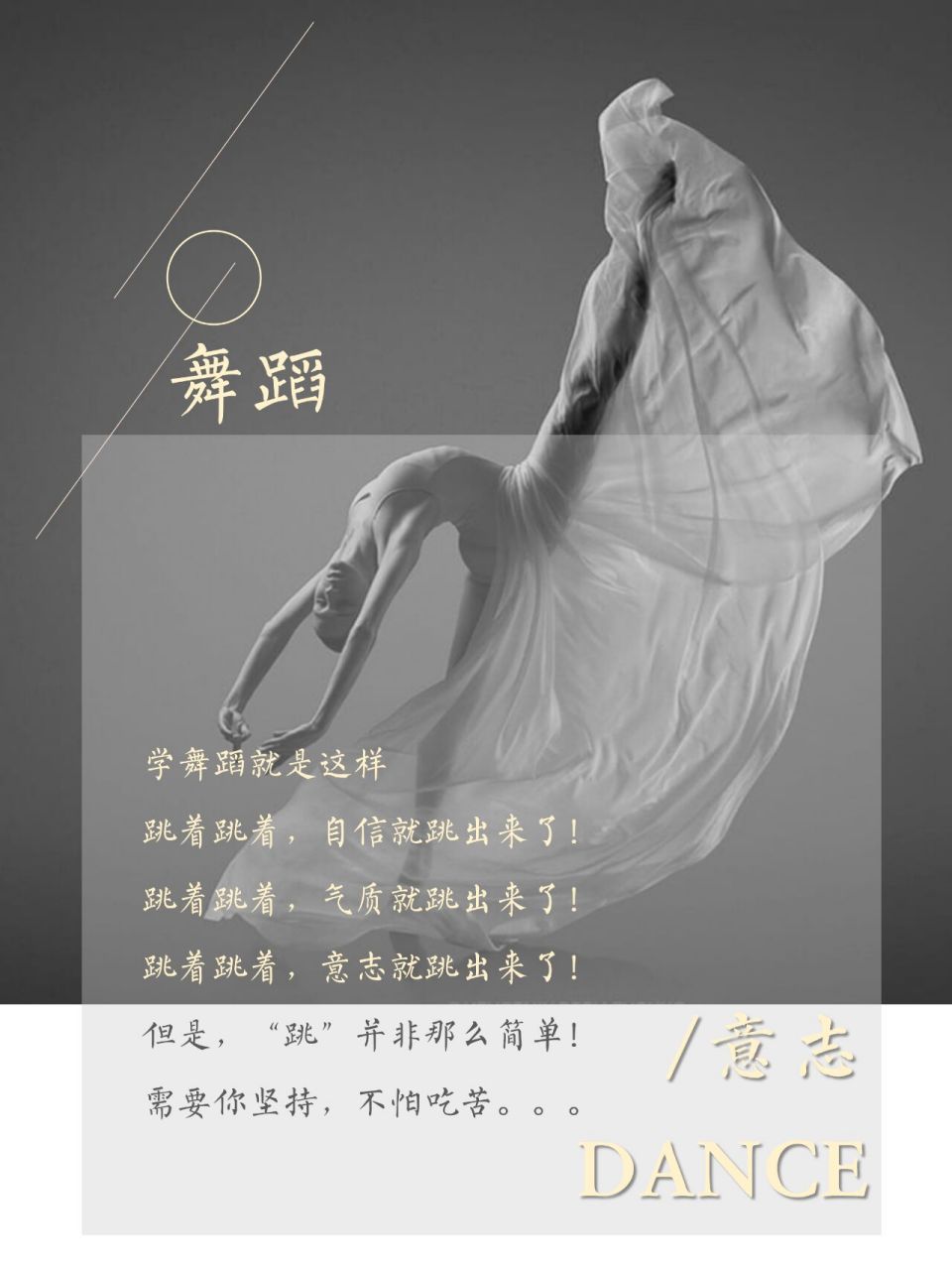 ai舞蹈海报文案分析