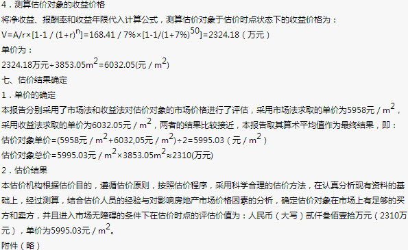 全面解析：房地产估价报告实例与专业评估流程详解