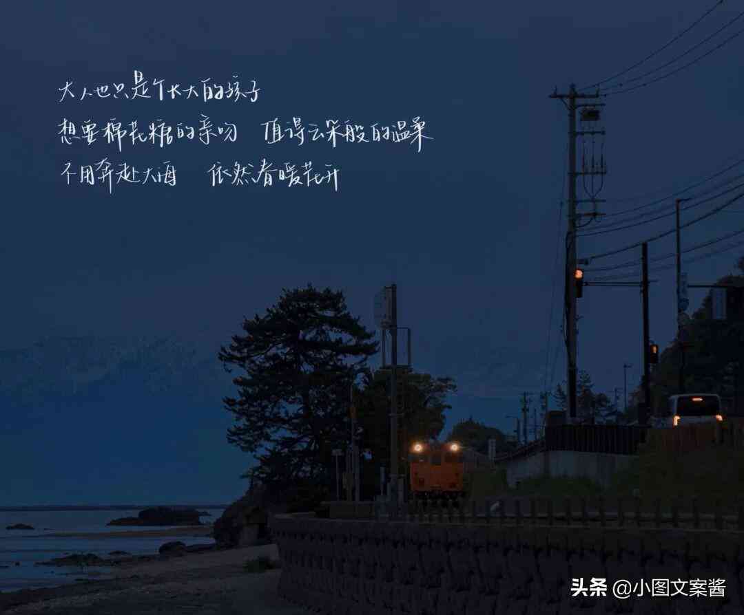 简洁文案短句：清新治愈，重启心灵