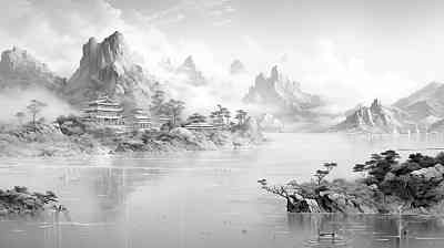 现代山水画ai创作软件：免费安装版及手机版，附教程与创意分享