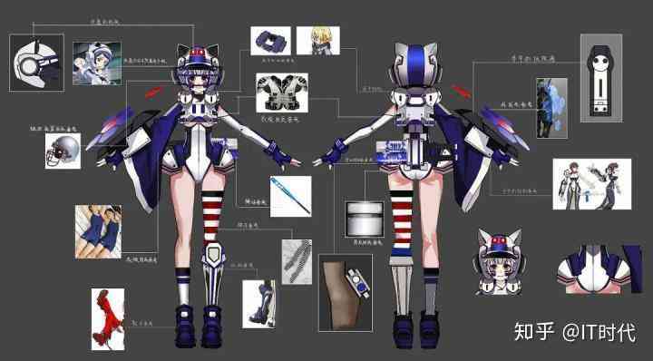 用AI创作3D建模动漫人物教程：AI如何制作3D动漫建模