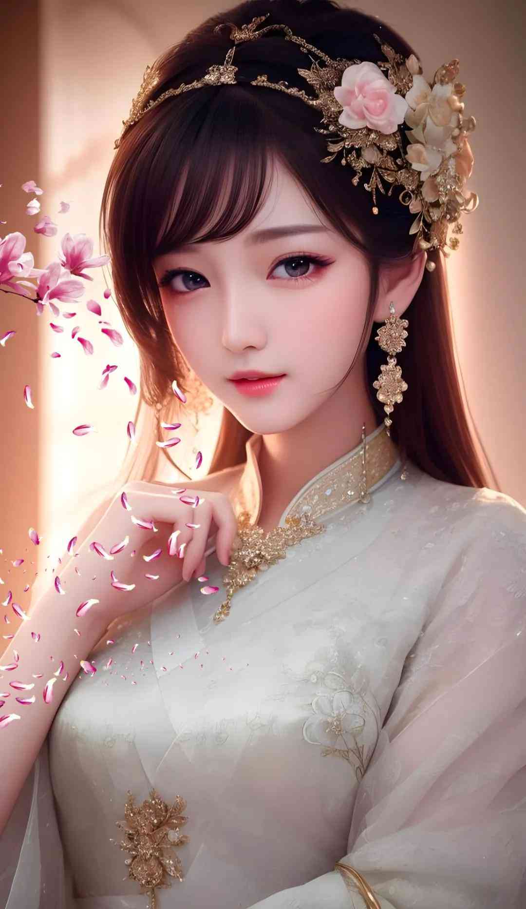 ai作画美女文案