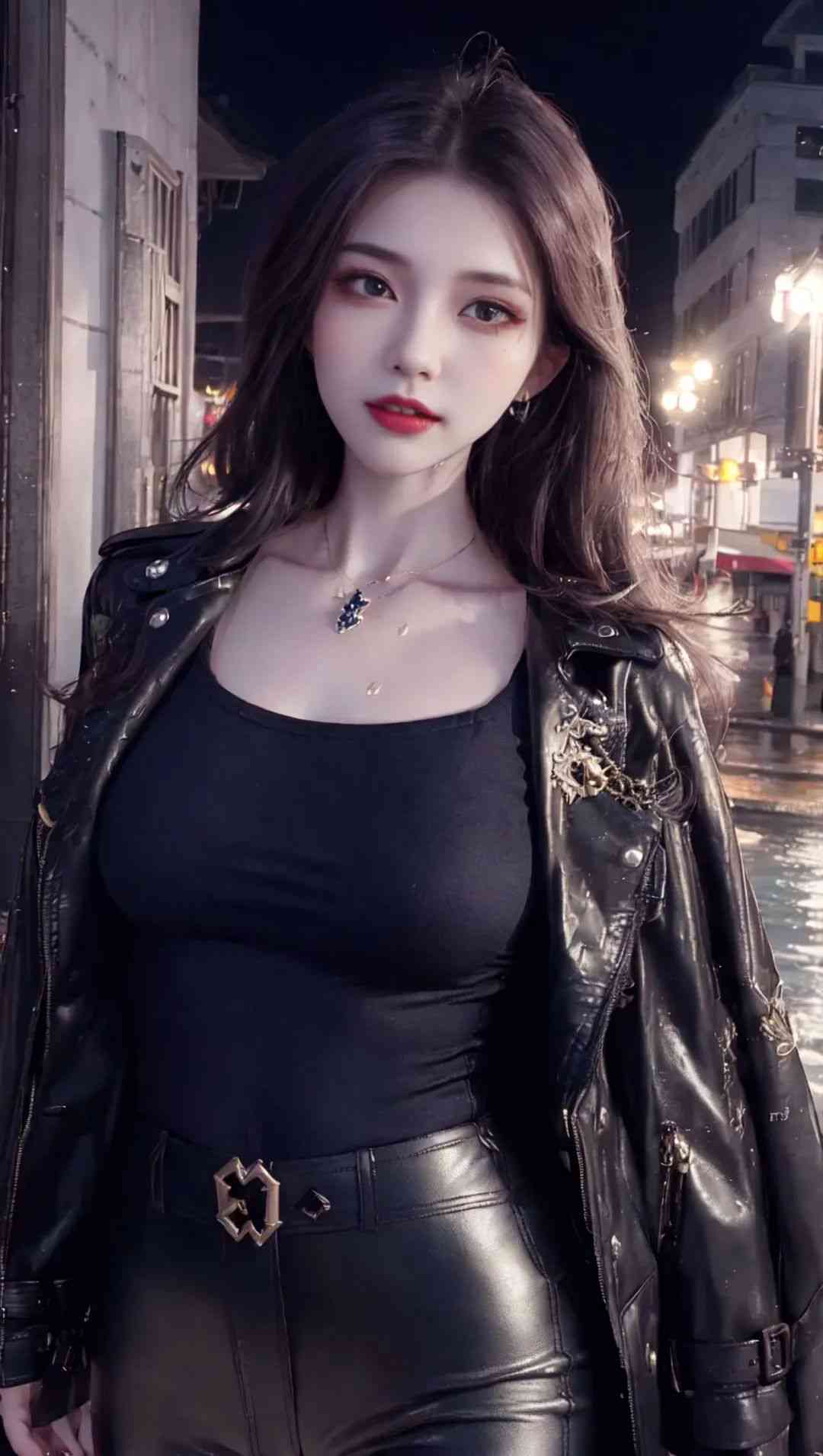 ai作画美女文案