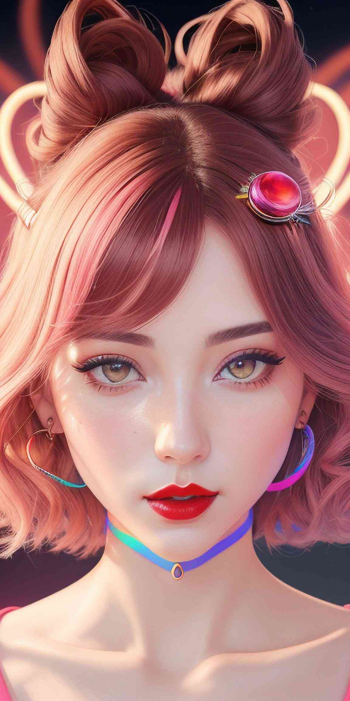 ai作画美女文案