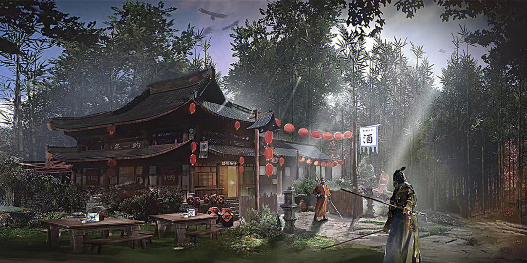 古风场景概念设计：理念与布置方案精粹